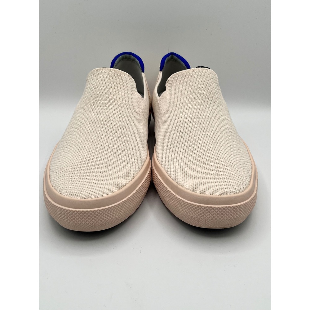 Rothys The Sneaker Sand Beige Slip On Knit Shoes Womens 9 Mens 7.5 118-004